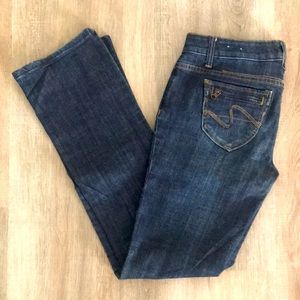 Kensie boot cut jeans